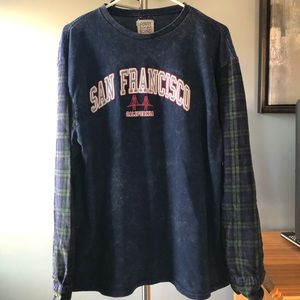 Long sleeve vintage tee